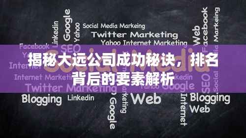 揭秘大远公司成功秘诀,排名背后的要素解析